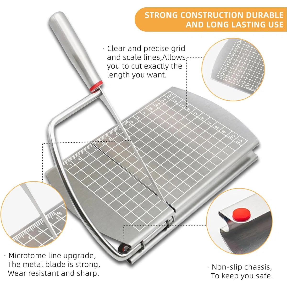 Kitchen Stainless Steel Cheese Slicer Cutter