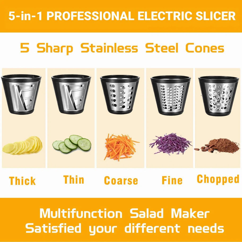 Electric Slicer Cheese Grater Vegetable Slicer Cutter