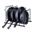 Kitchen Pot Pan Divider Organizer Metal Rack Holder