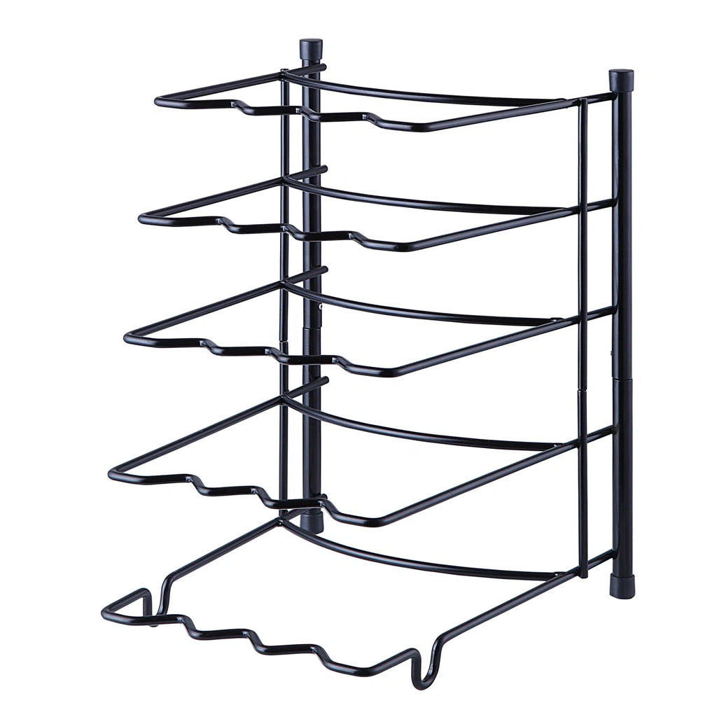 Kitchen Pot Pan Divider Organizer Metal Rack Holder