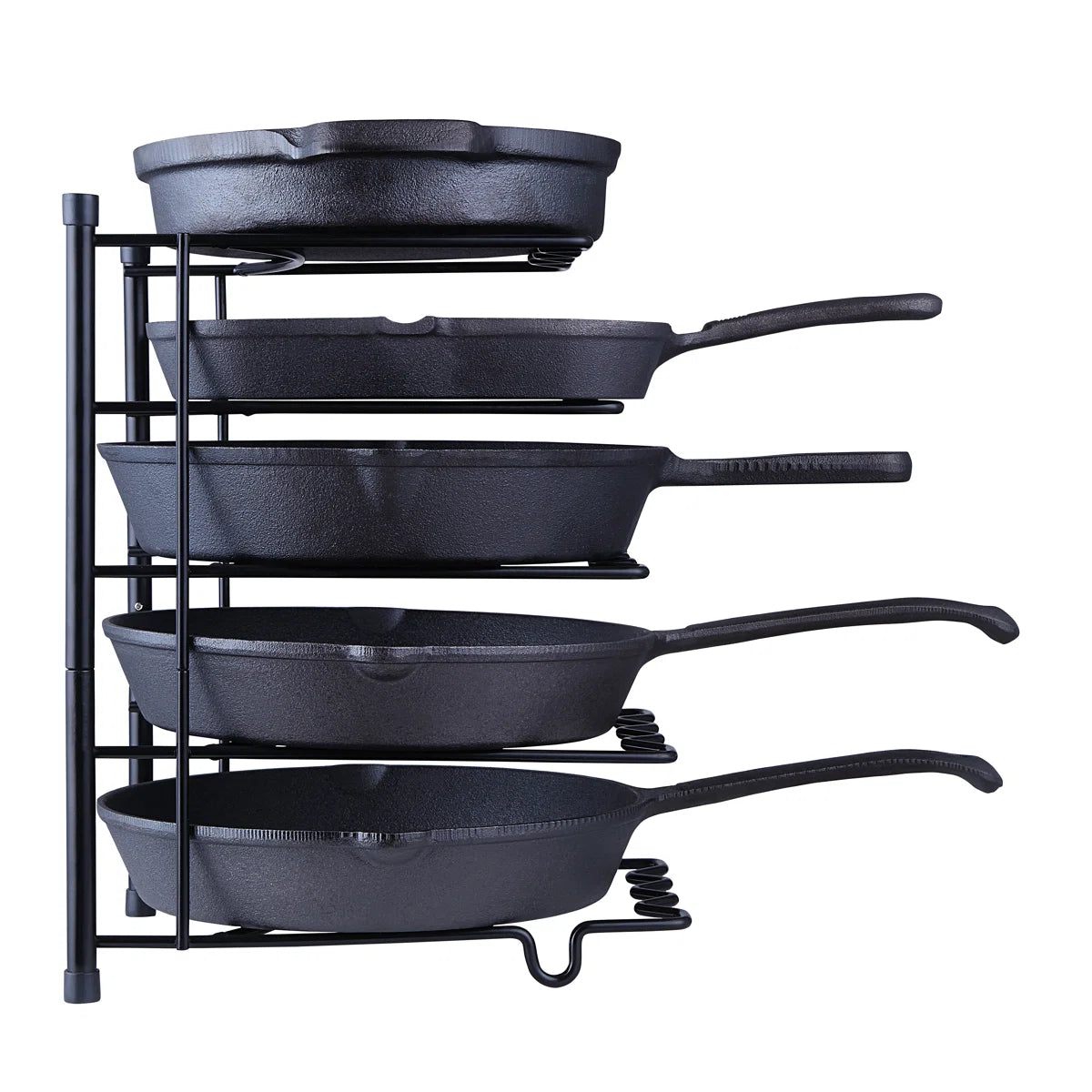 Kitchen Pot Pan Divider Organizer Metal Rack Holder